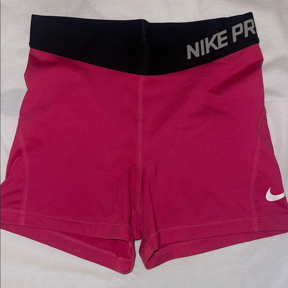 Nike Dri- Fit Women's Hot Pink Athletic Shorts